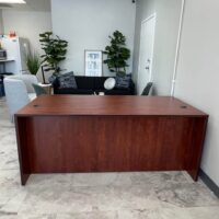 72x30" Cherry Laminate Desk