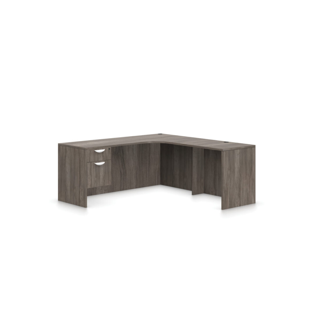 SL Desk Layout M, Corner L-Desk $1,129 | Better Office Furniture