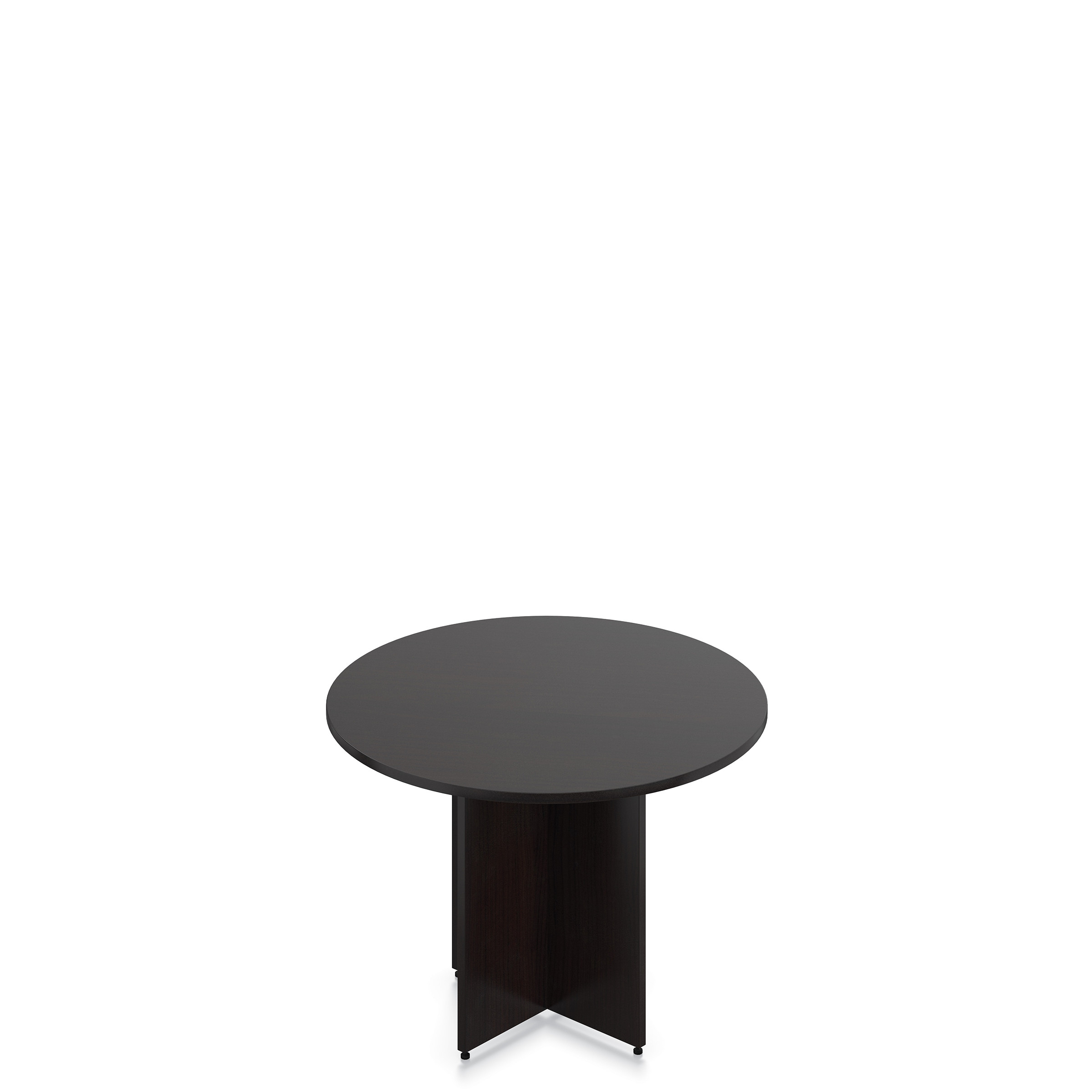 42” Round Table with Cross Base - Image 2