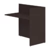 Espresso Reception Desk with Floor-Length Drawers  $1,543 ♦ - Image 4