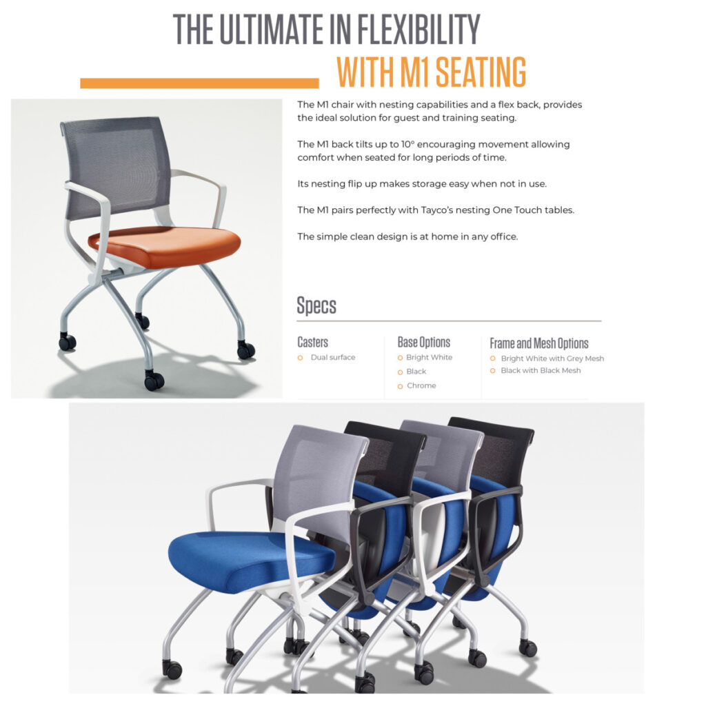 Tayco One Touch M1 Chair 728 1125