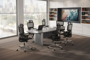 7307 HB MESH CHAIR W/HR-BLKM2451001 - Image 2