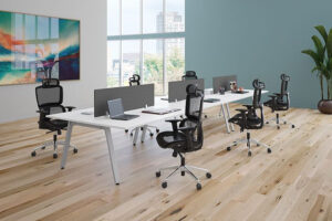 7307 HB MESH CHAIR W/HR-BLKM2451001 - Image 5
