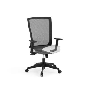 44021 High-Back Mesh Task Chair with Adjustable Arms - Image 7
