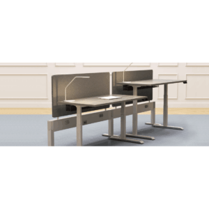 Workrite Power Beam Unit with Height Adjustable Desks – Showroom Sample Sale