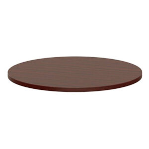 30" Bar Height Round Top Cafe Table with Cross Base - Image 6