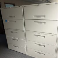 Used 5 Drawer Lateral File Cabinets