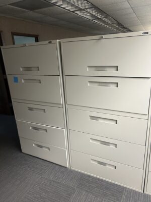 Used 5 Drawer Lateral File Cabinets