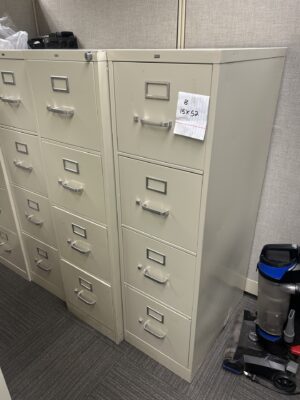 Used 4 Drawer Vertical File Cabinets