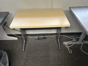Used Maple Printer Table or Small Desk