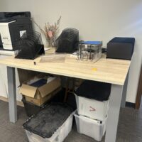 Used Maple Table Desk