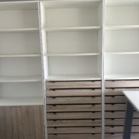 Used Tall Bookcases with Shallow Shelves