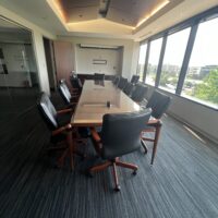 12ft Rectangular Conference Table with Power