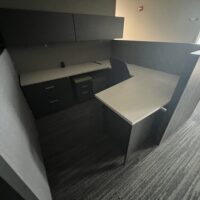Used Mid Wall Cubicle Workstation