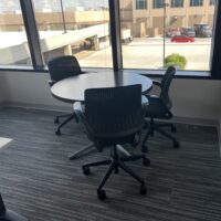 Used Table with Task Chairs