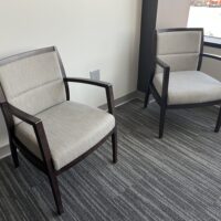 Used Wood Frame Guest Chairs